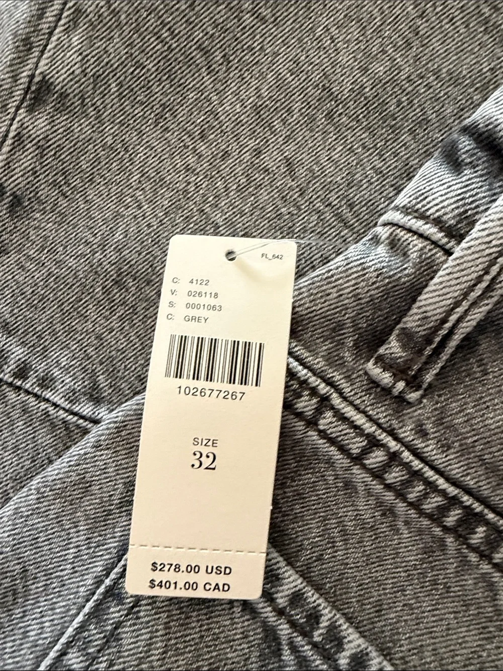 BNWT MOTHER The Pony Keg High-Rise Barrel Jeans - Picture 5 of 12